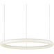 Cumulus Minor LED 40 inch White Pendant Ceiling Light